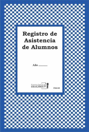 Registro De Asistencia De Los Alumnos (40 Alumnos)