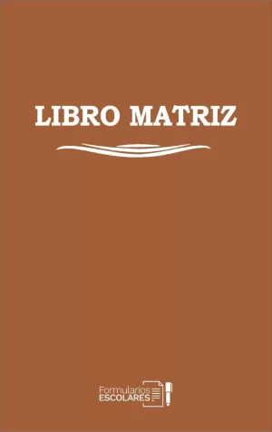 Libro Matriz de 3 Años para 200 Alumnos