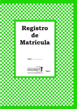 Registro De Matrícula