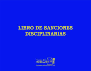Libro De Sanciones Disciplinarias