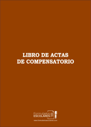 Libro De Actas Compensatorio