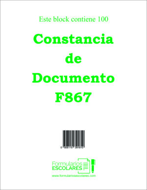 Constancia de Documento