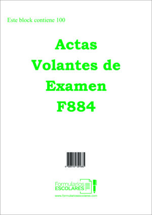 Acta Volante de Examen