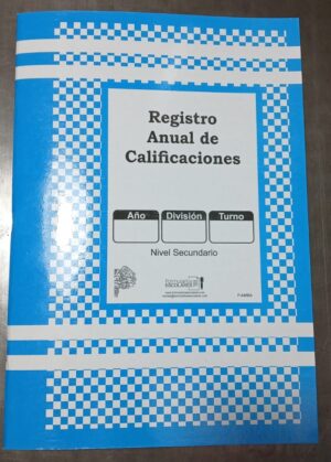 Registro Anual de Calificaciones Pcia. Bs.As.